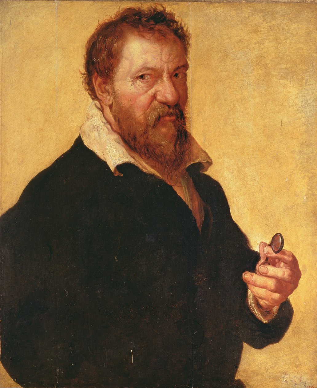 Auto-retrato (painel) de Lambert Lombard