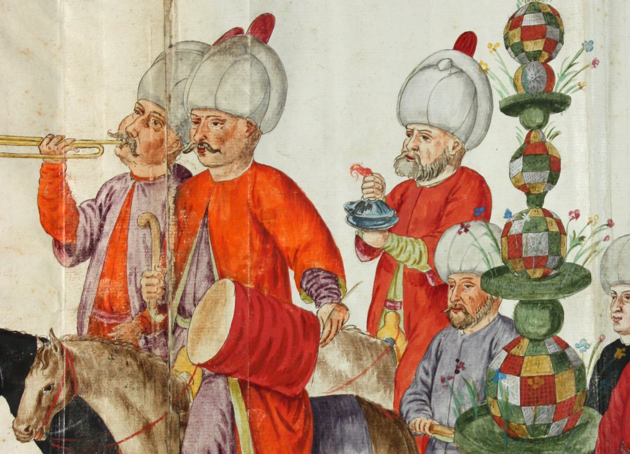 Ilustração de Lambert de Vos Kostumbuch de 1574, agora na Biblioteca Estadual e Universitária de Bremen de Lambert de Vos de Vos