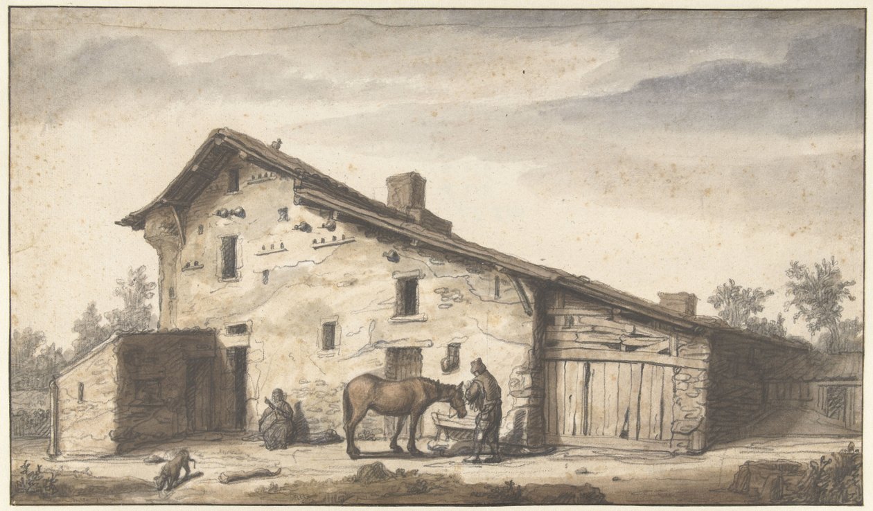 Fazenda perto de Nantes de Lambert Doomer