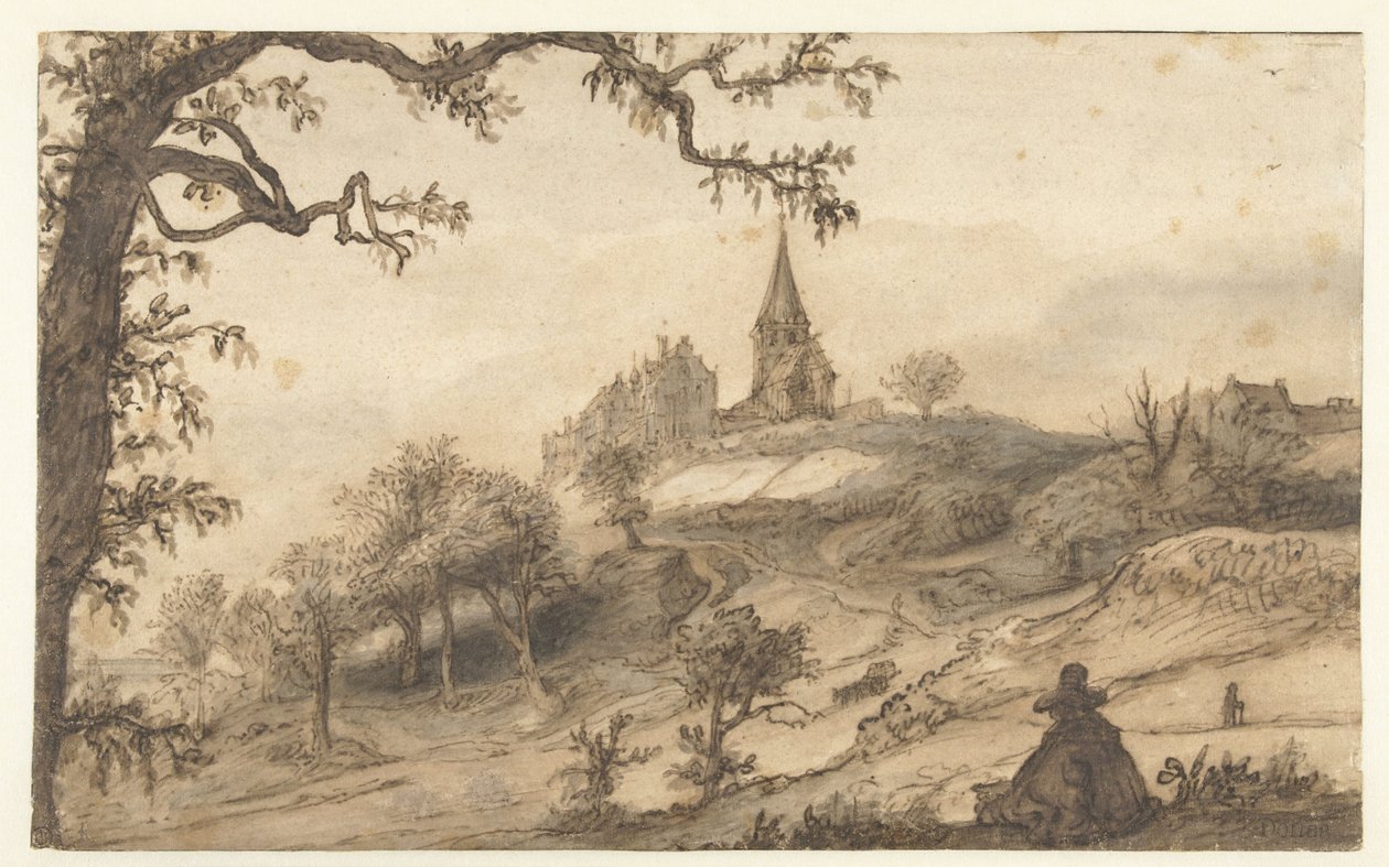 Vista de Hoch-Elten de Lambert Doomer
