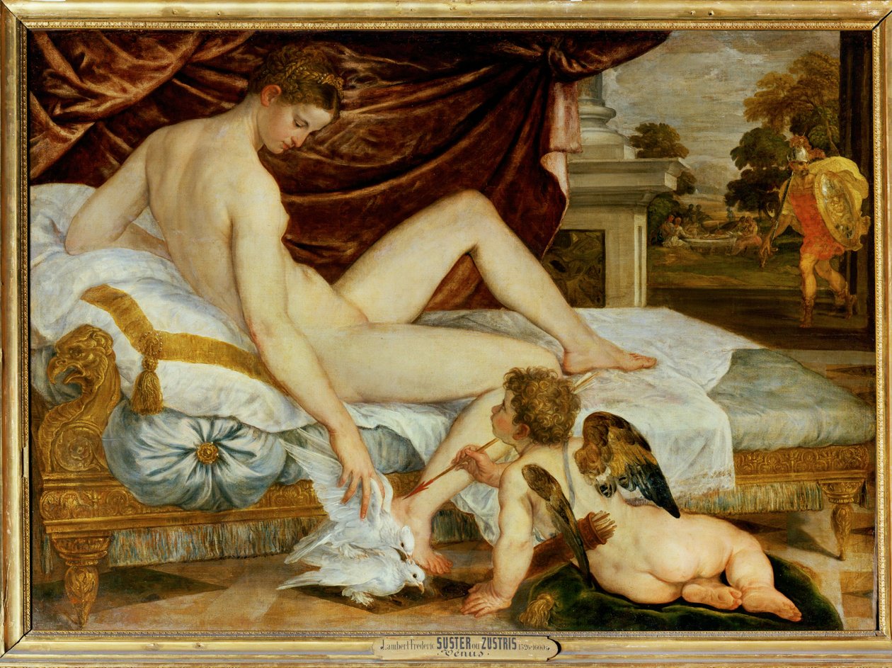Vénus e o amor - Vénus e o Amor ... de Lambert Sustris