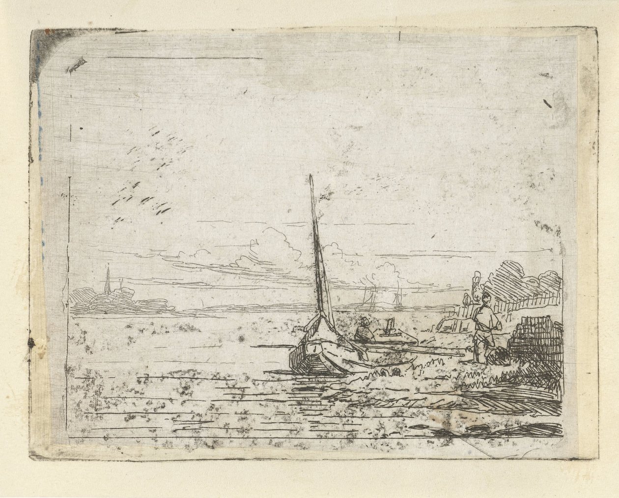 Navio em terra de Lambertus  Hardenberg