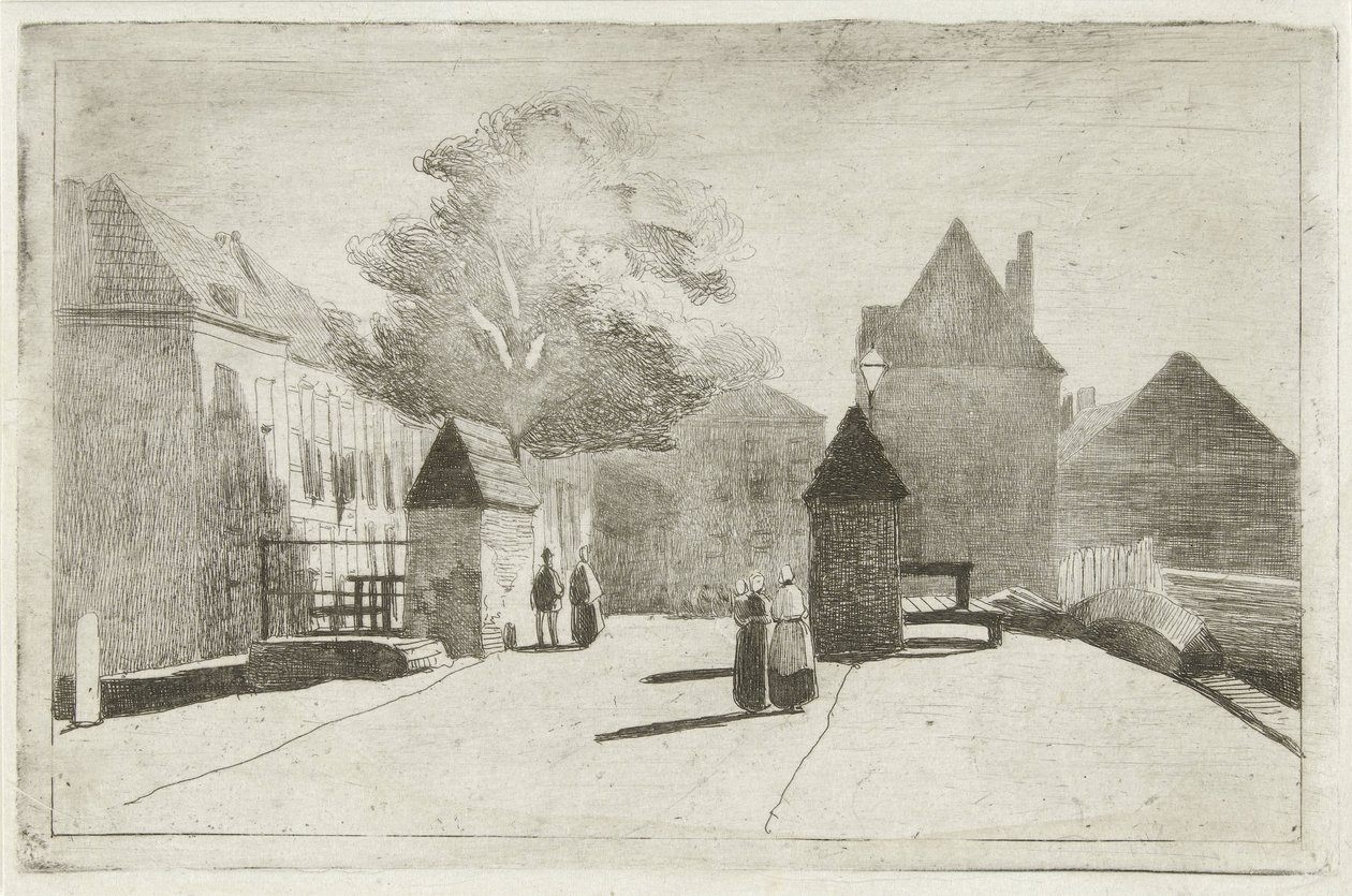 Paisagem urbana de Lambertus  Hardenberg