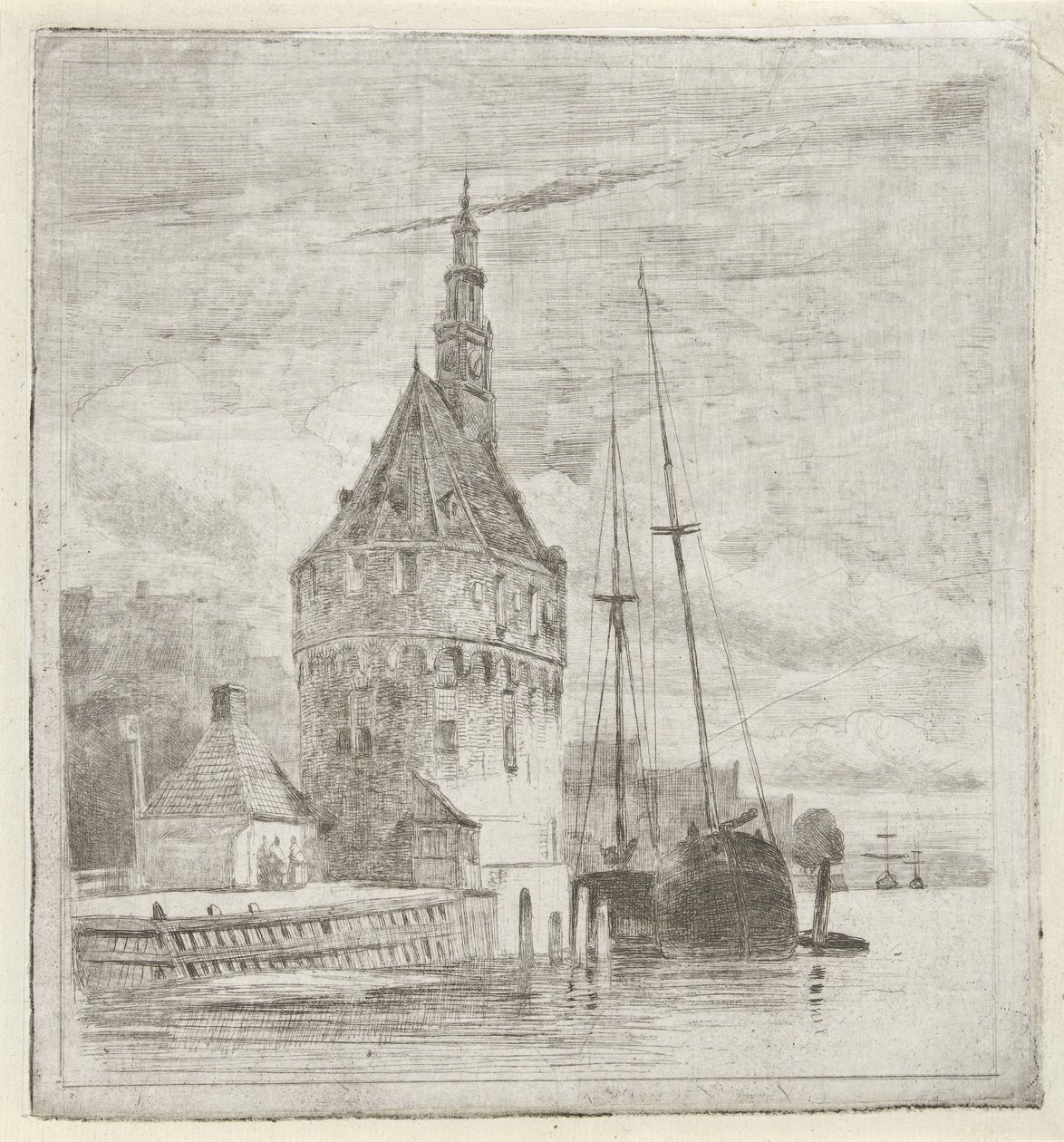 Torre na água de Lambertus  Hardenberg