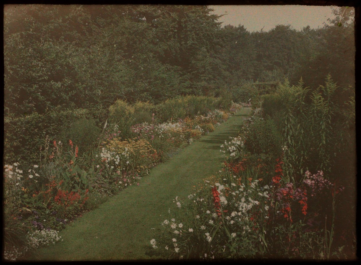 Jardim da casa de Kersbergen, Zeist de Lambertus Hendrik van Berk