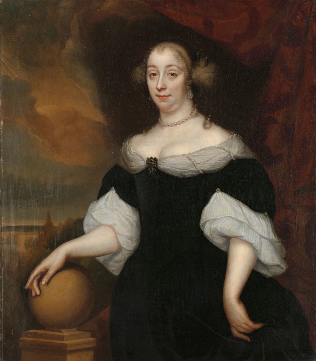 Margaretha Munter (1639-1711), segunda esposa de Jacobus Trip de Lambertus Jansz. de Hue