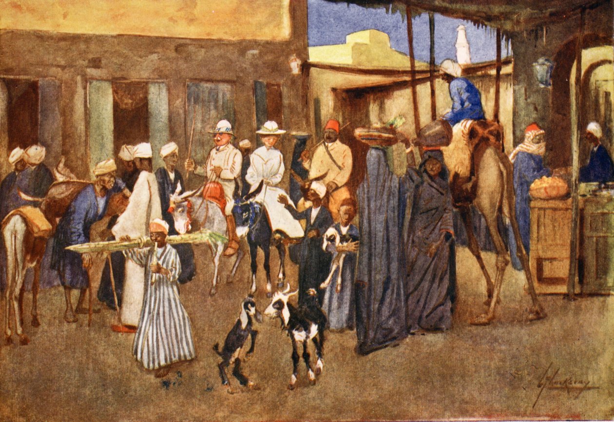 Ouah! Riglak !, de "O lado da luz do Egito", 1908 de Lance Thackeray