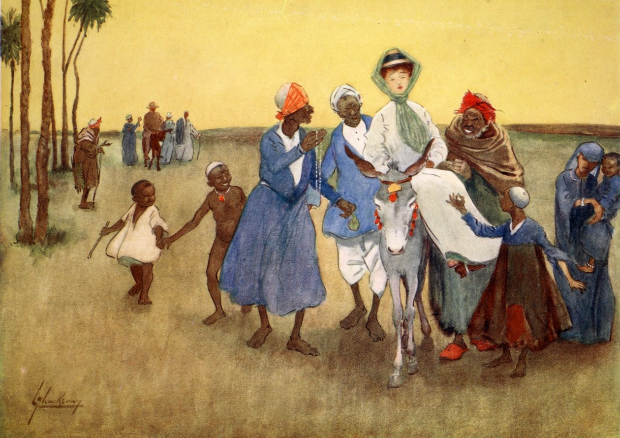 A antiguidade Pest, do "lado da luz do Egito", 1908 de Lance Thackeray