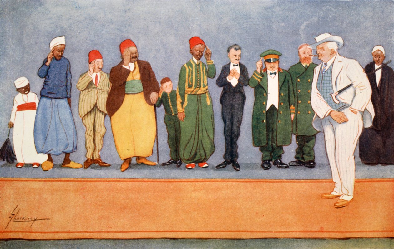 The Parting Guest, de &39;O Lado da Luz do Egito&39;, 1908 de Lance Thackeray