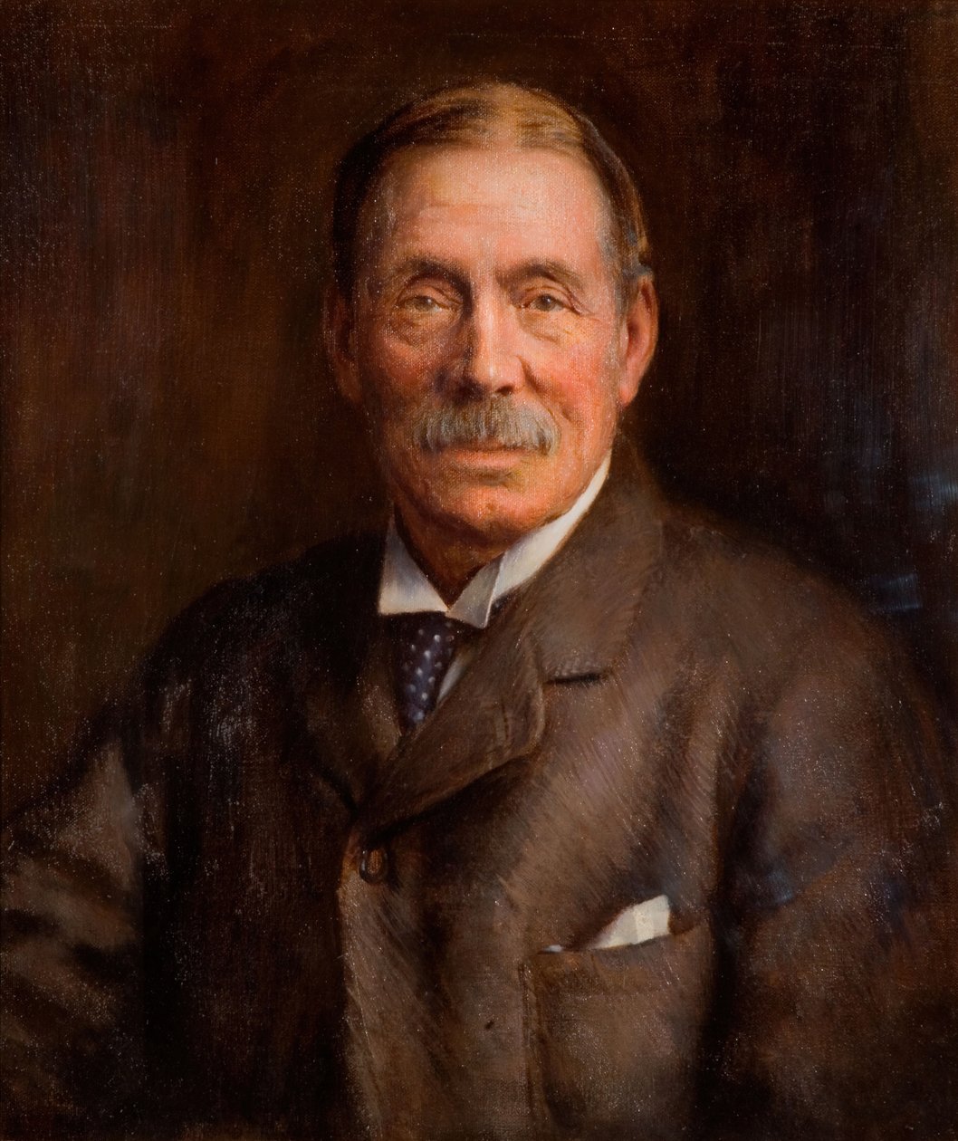 Retrato de John Feeney 1839-1905, 1906. de Lance Calkin