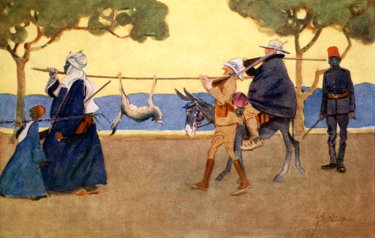 "Big Game Hunters", 1908.   de Lance Thackeray