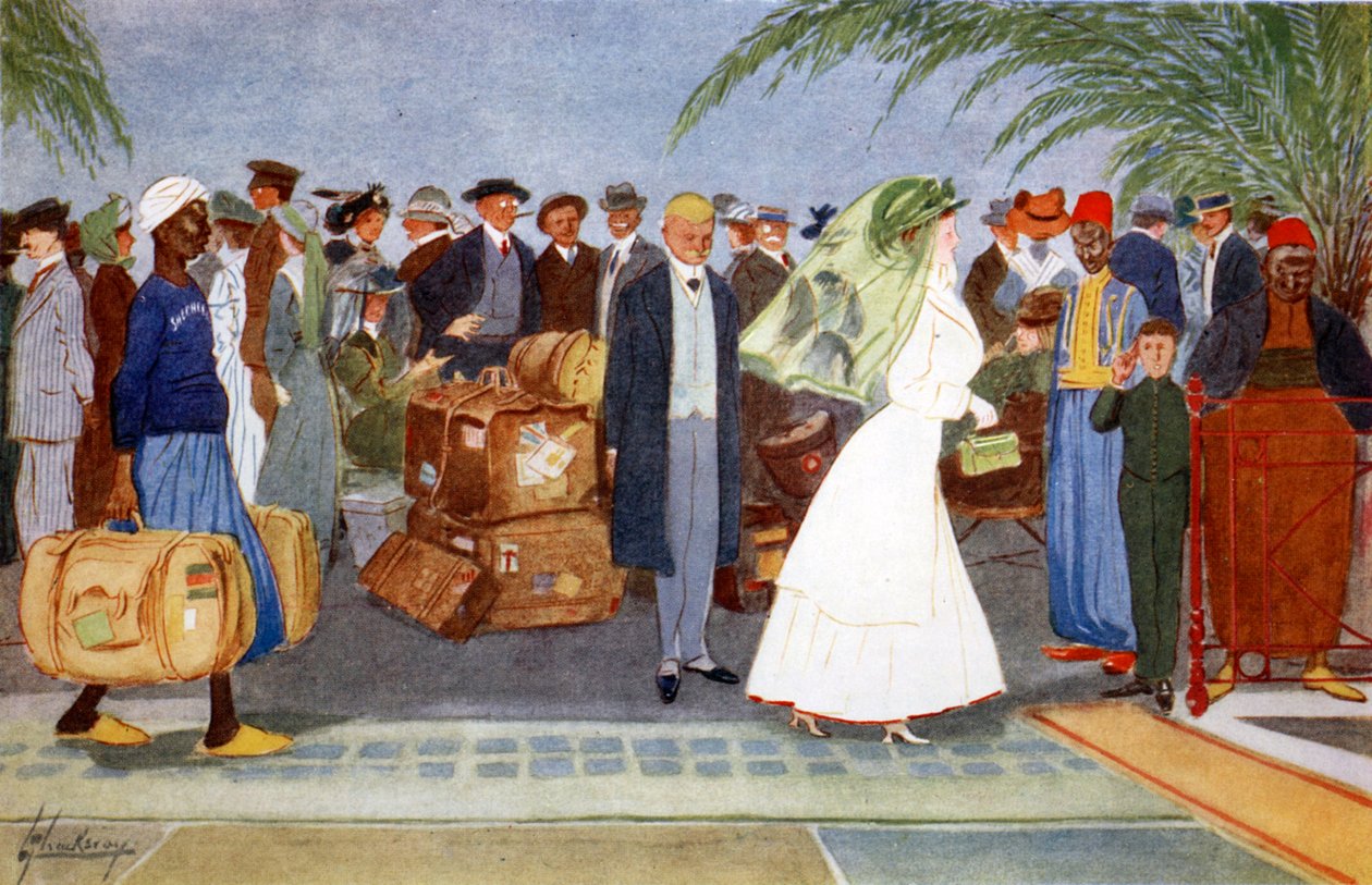 "Globe Trotters", 1908.   de Lance Thackeray