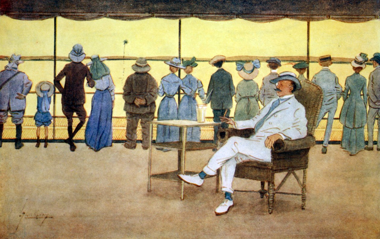 "Adoradores do Sol", 1908.   de Lance Thackeray