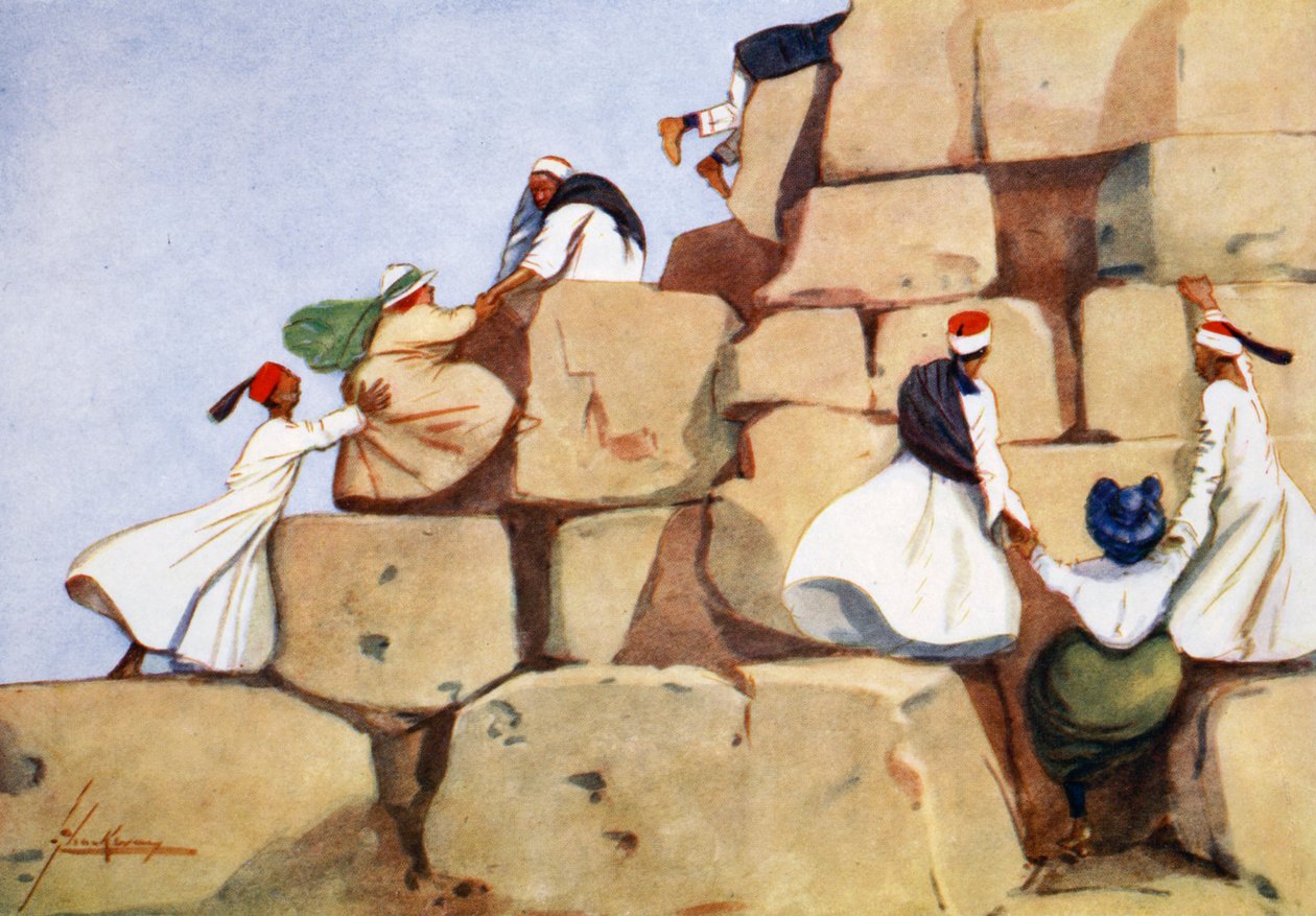 "Os Trepadores", 1908.   de Lance Thackeray
