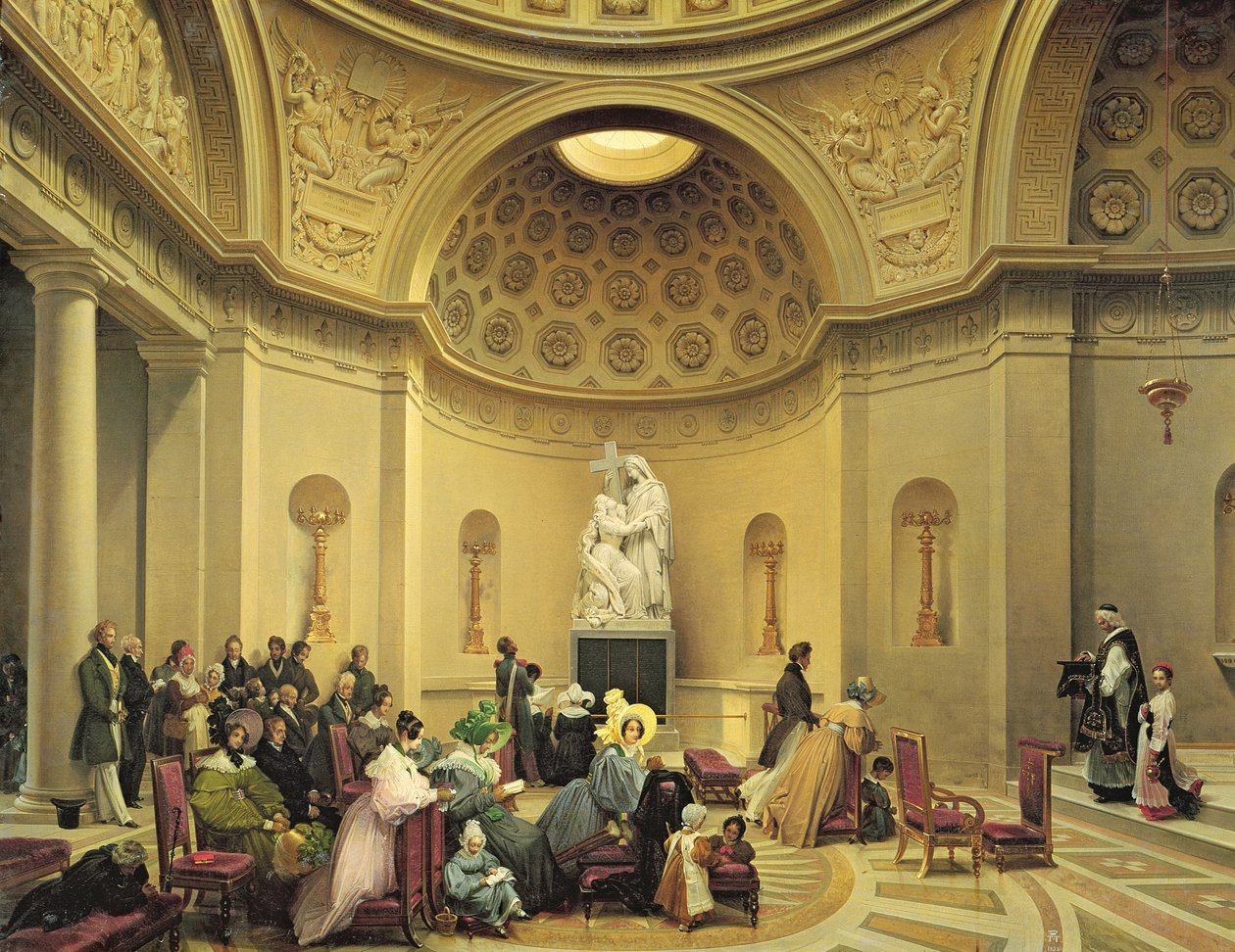 Missa na Capela Expiatória, 1830-1848 de Lancelot Théodore Turpin de Crissé de Crissé