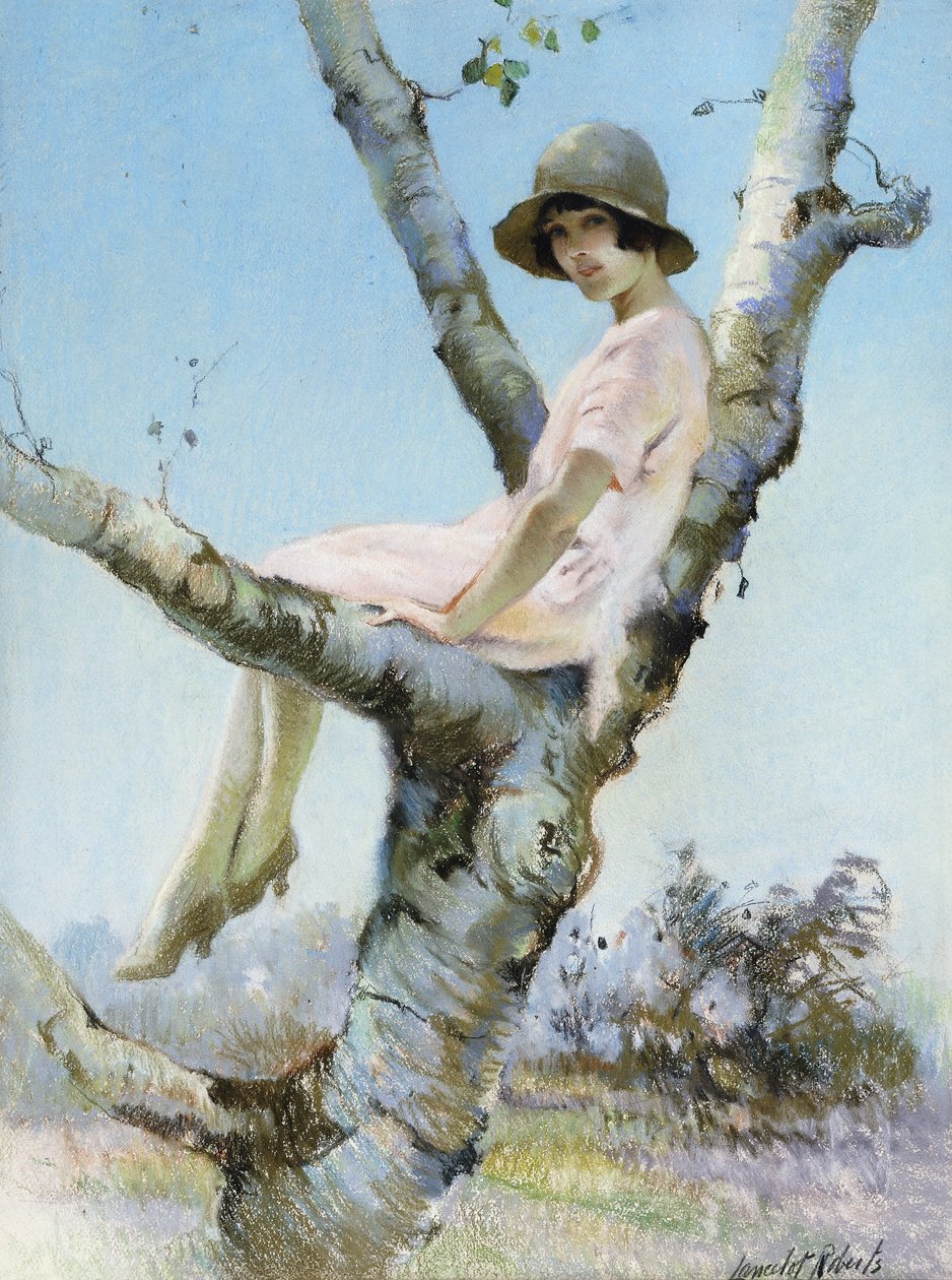 O vestido rosa de Lancelot Roberts