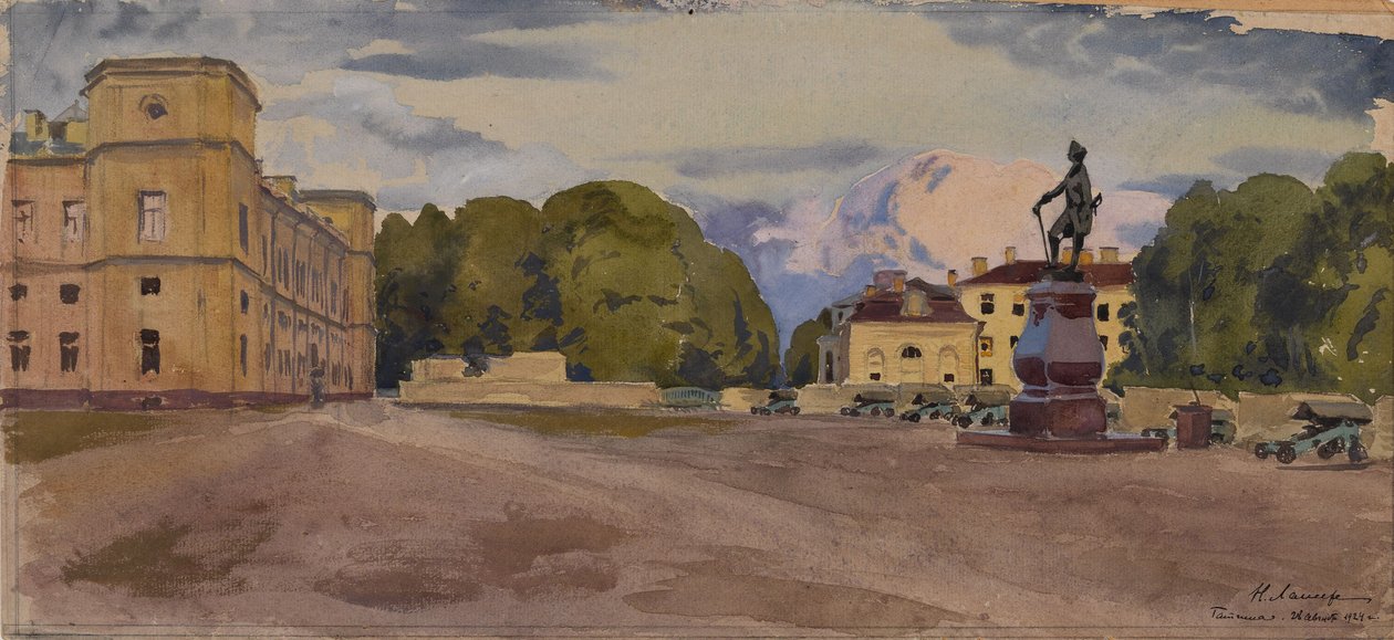 Palácio Gatchina, 1924 de Lanceray