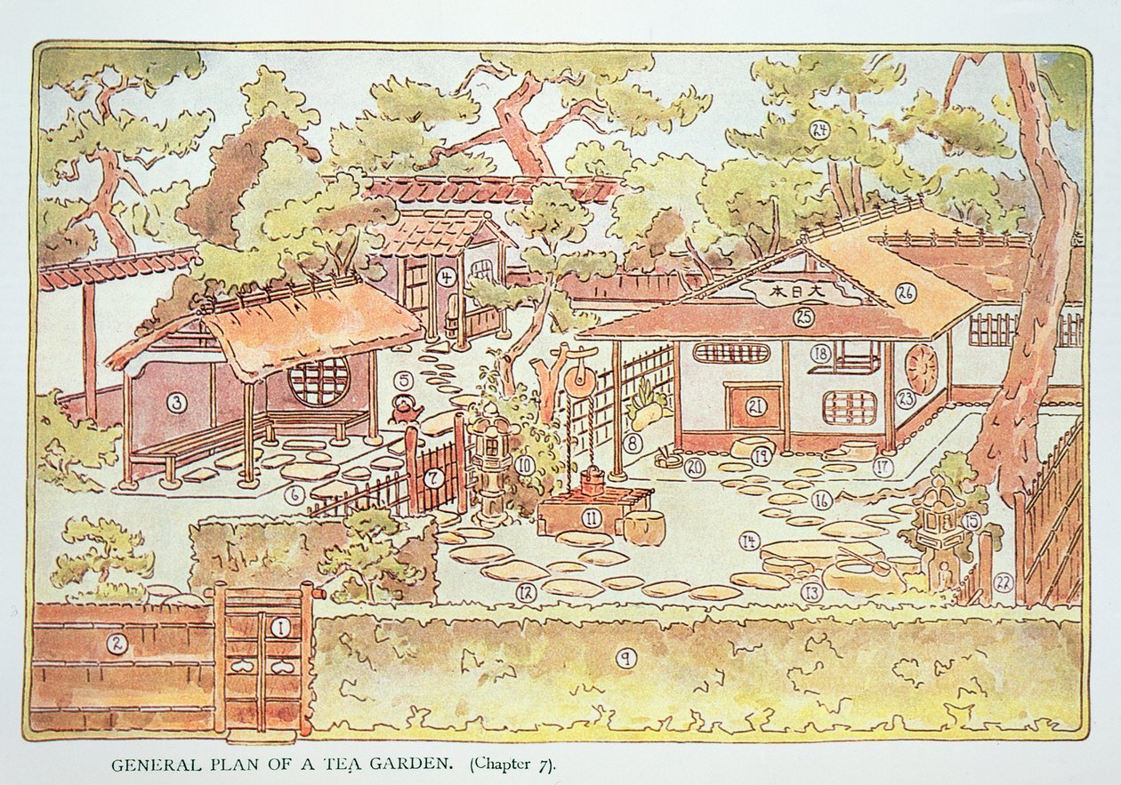 Jardins de Yuan Ming Yuan, Pequim, 1783-86 de Lang Shining
