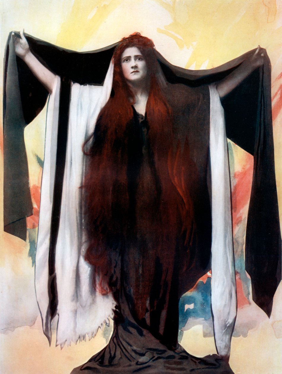 Maud Jeffries em Herodes, c1902. de Langfier Photo