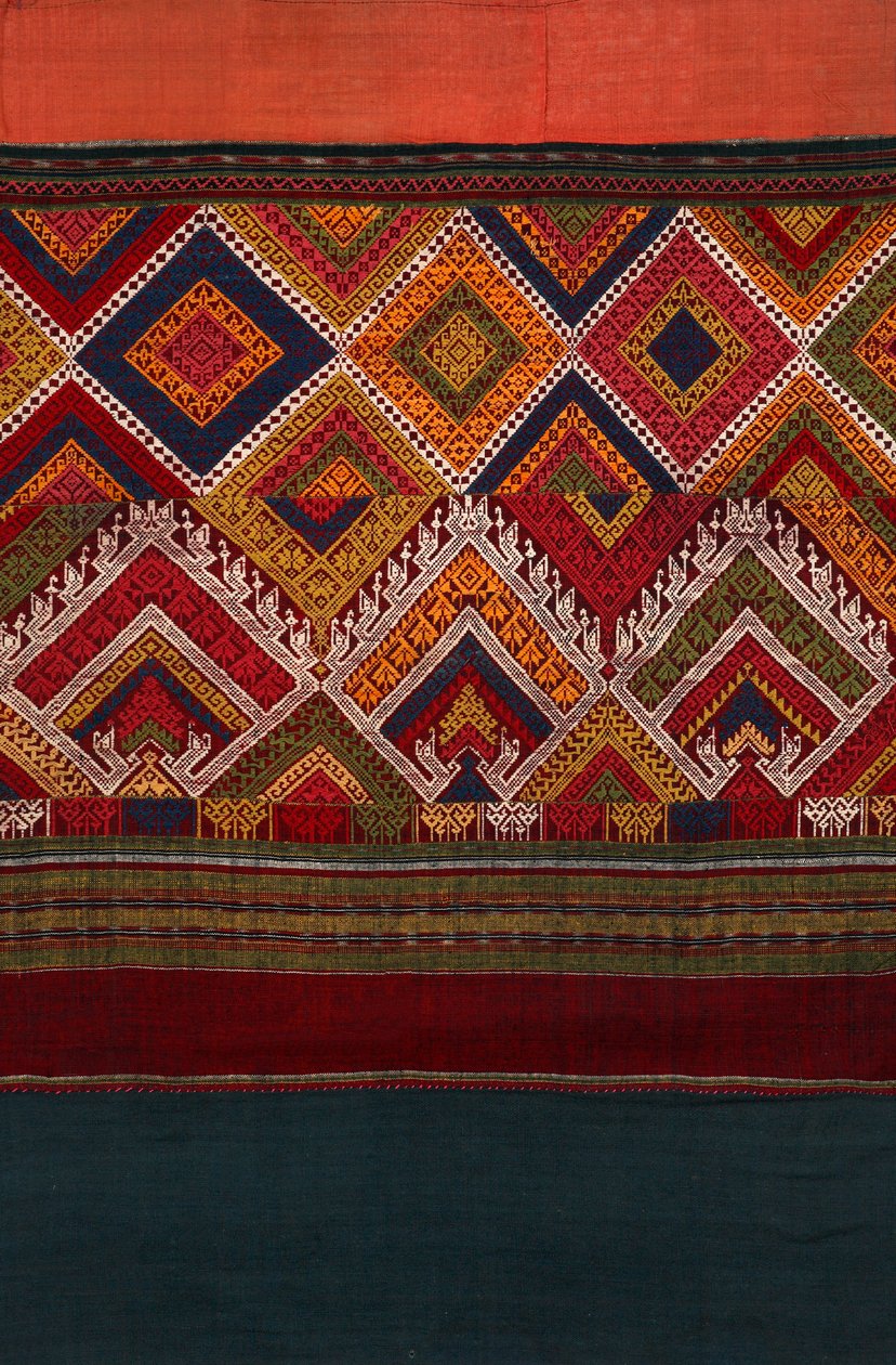 Design de tecido (têxtil) de School Laotian