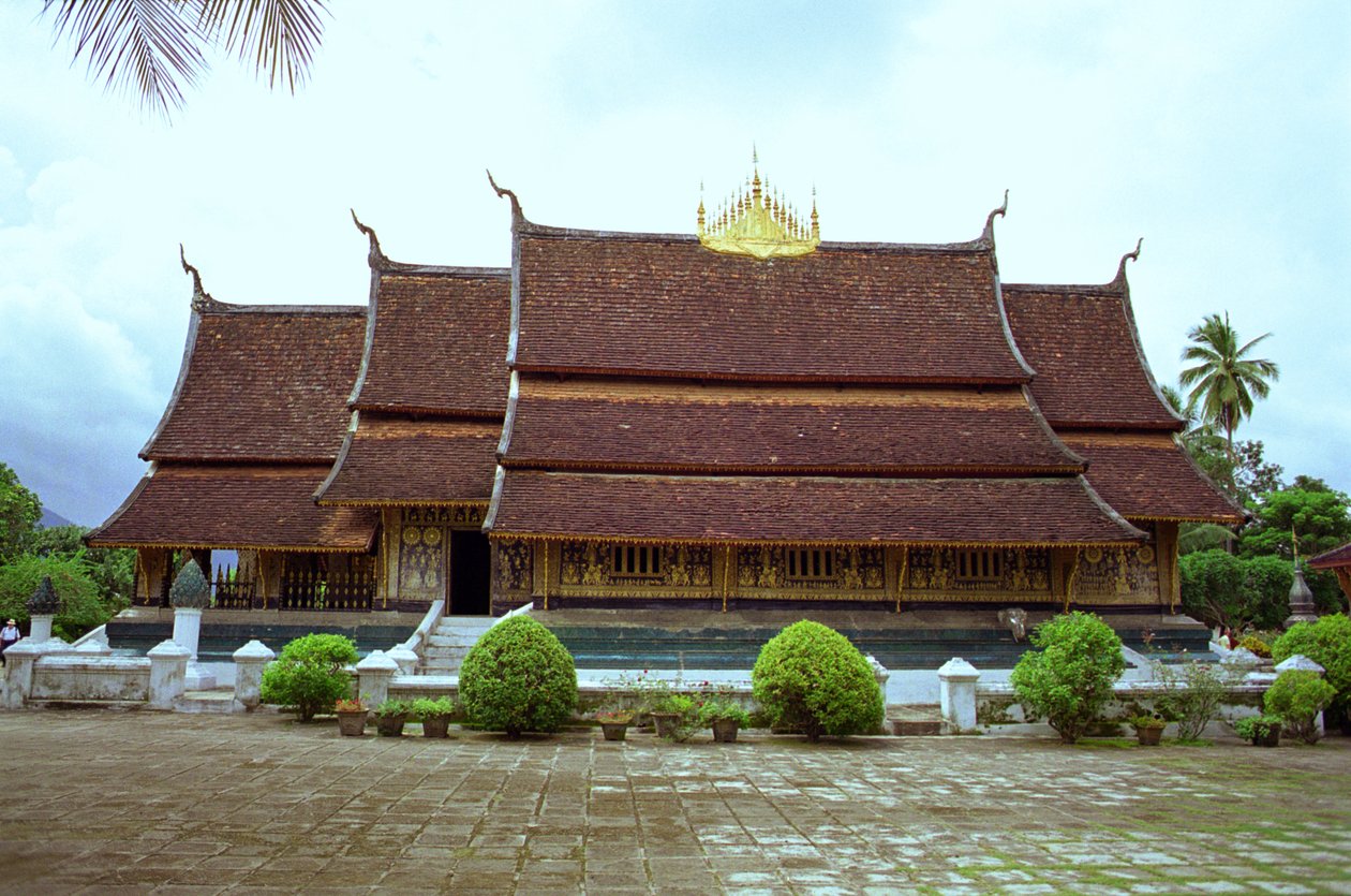 Sim principal, ou pagode, 1560 de School Laotian