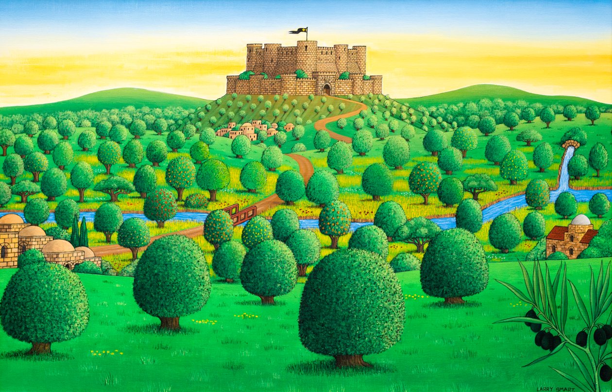 Krak dos Cavaleiros - Síria, 1999 de Larry Smart
