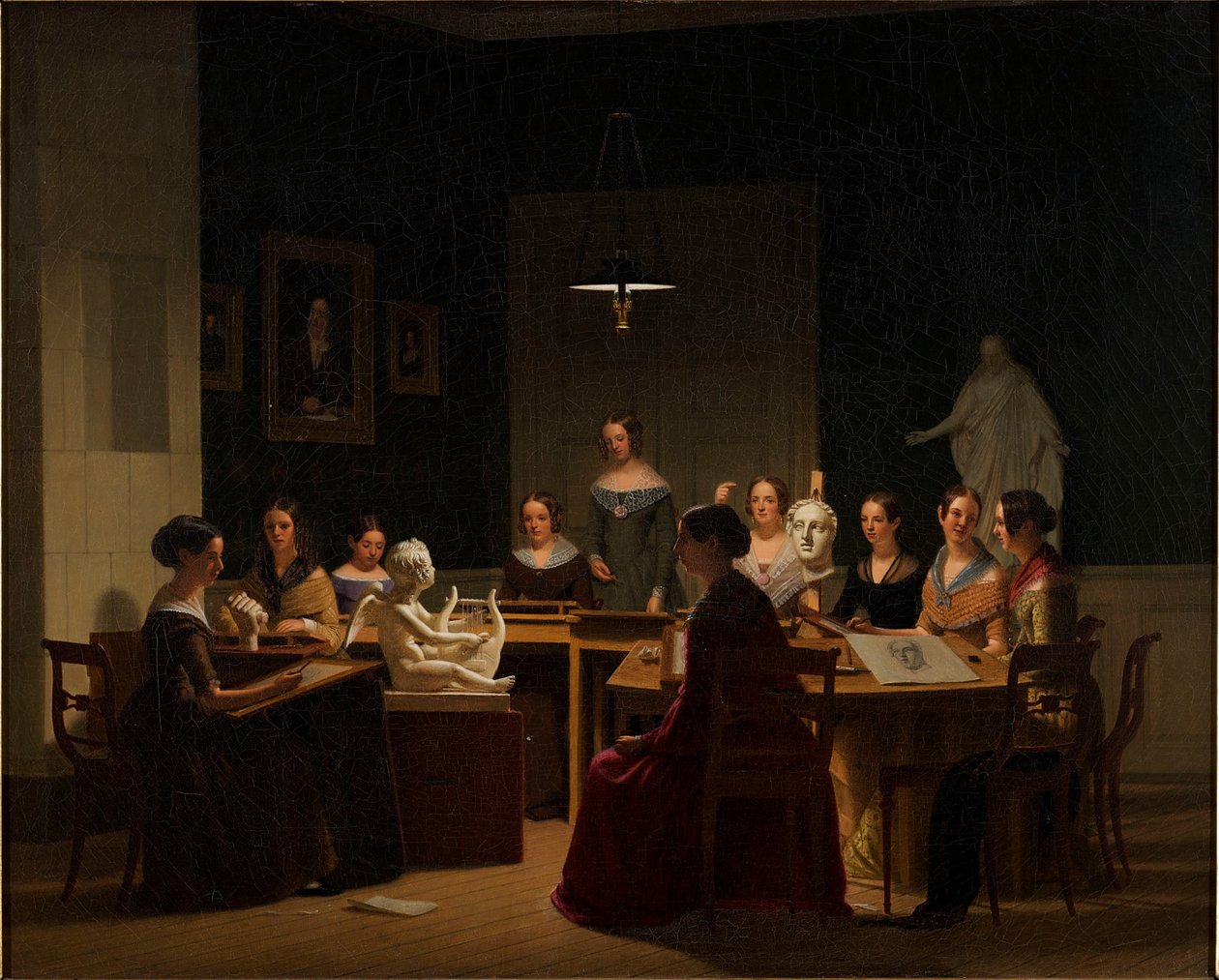 A escola de arte em Gotemburgo de Lars Hansen