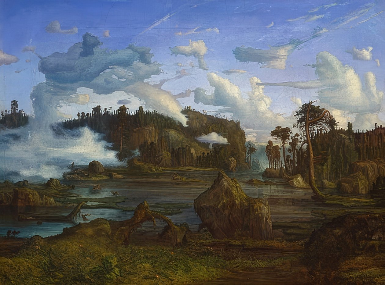 Das Kar. 1865 de Lars Hertervig