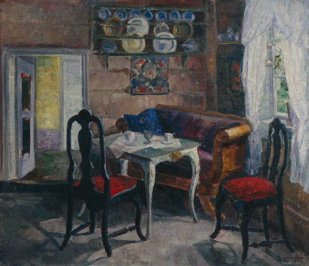 A sala de estar em Haakenstad de Lars Jorde