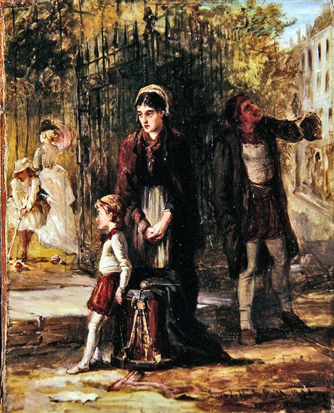 Jogadores - esboço para uma pintura de Laslett John Pott