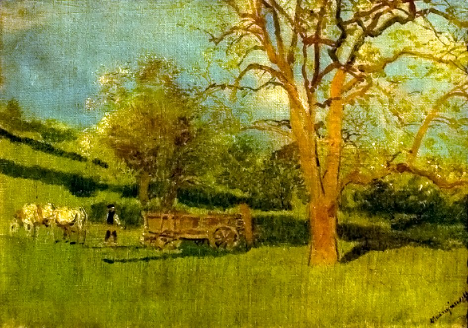 KoratavasznEnglish: Early_Springn de Laszlo Mednyanszky