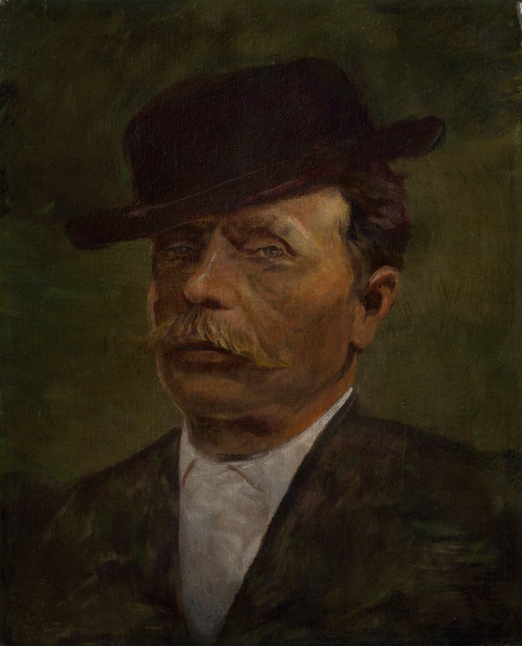 Homem idoso, com, fusions de Laszlo Mednyanszky