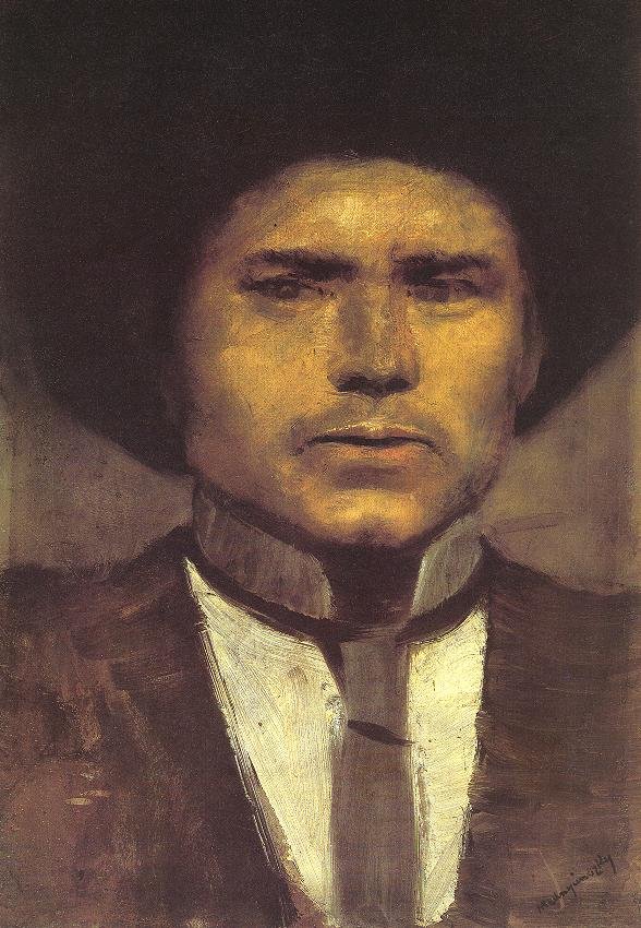 Estudo de uma cabeça Nyuli de Laszlo Mednyanszky