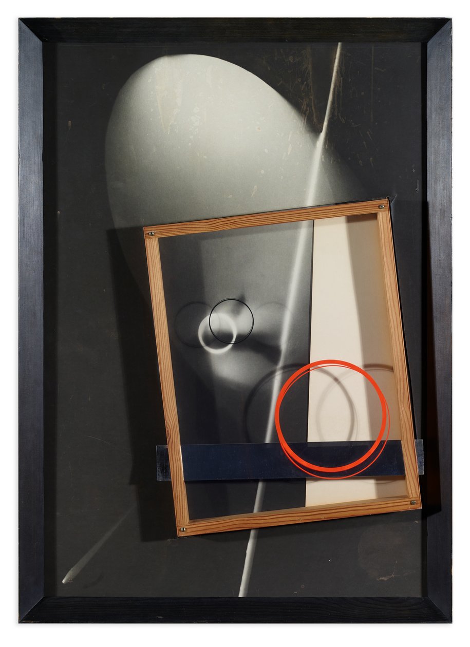 Composição - Montagem - Fotograma, 1926 de Laszlo Moholy Nagy