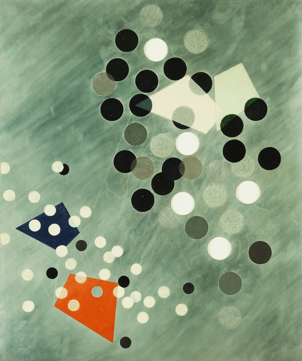 Construção A1 6, 1933-34 de Laszlo Moholy Nagy