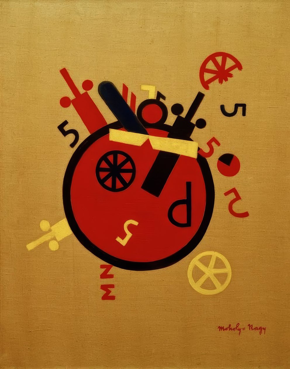 Roda grande de Laszlo Moholy Nagy