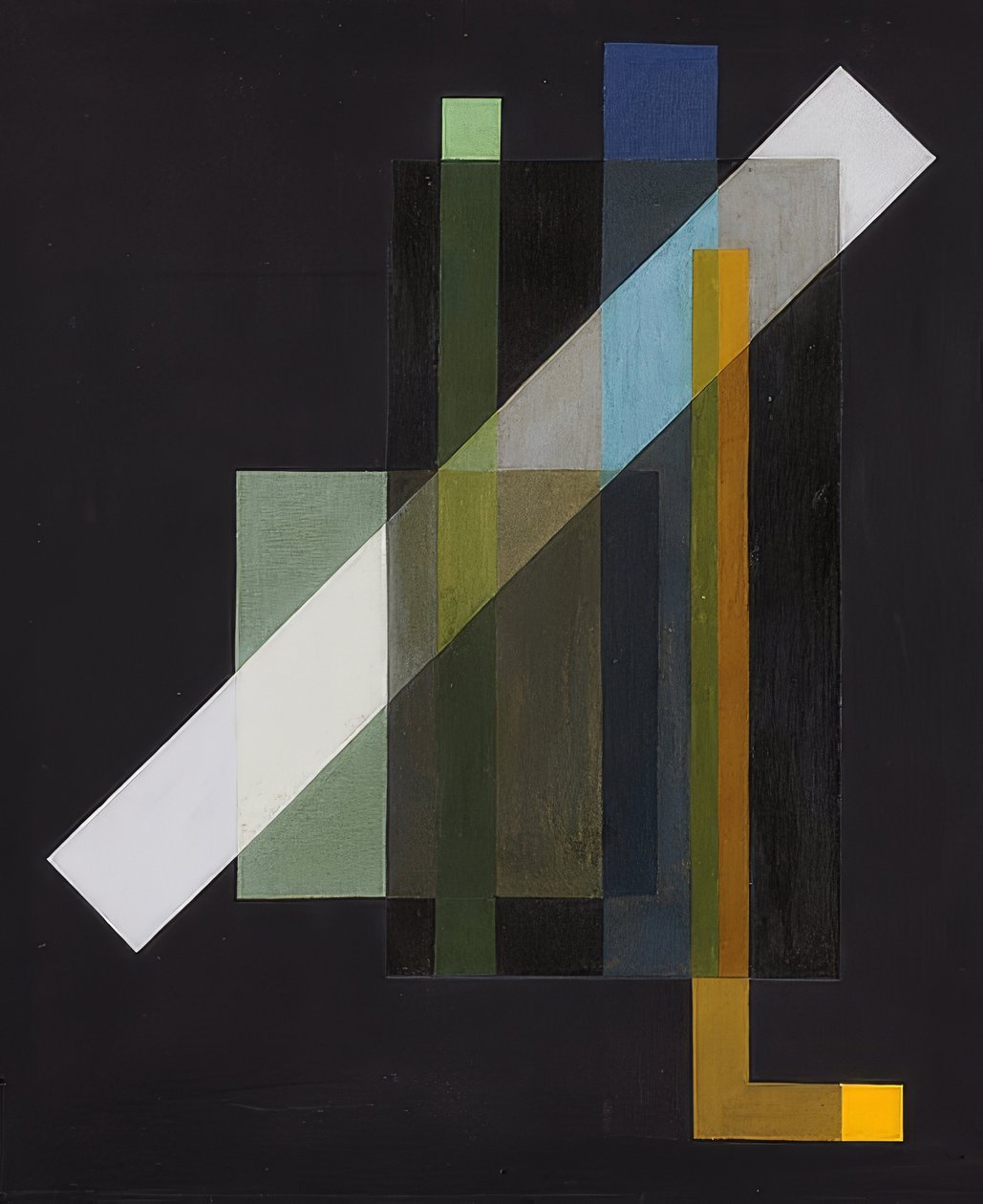 Construção. 1924 de Laszlo Moholy Nagy