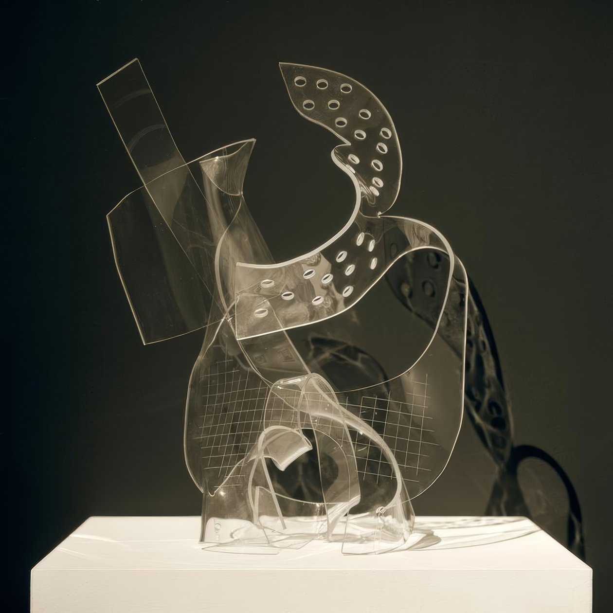 L.Moholy-Nagy, Spirale - Plexiglasskulpur (réplica) de Laszlo Moholy Nagy