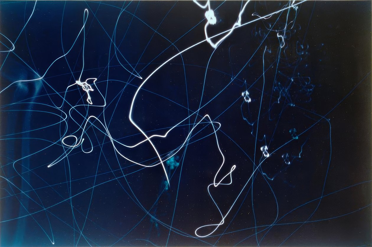 Ohne Titel (3 tiros de semáforos) de Laszlo Moholy Nagy