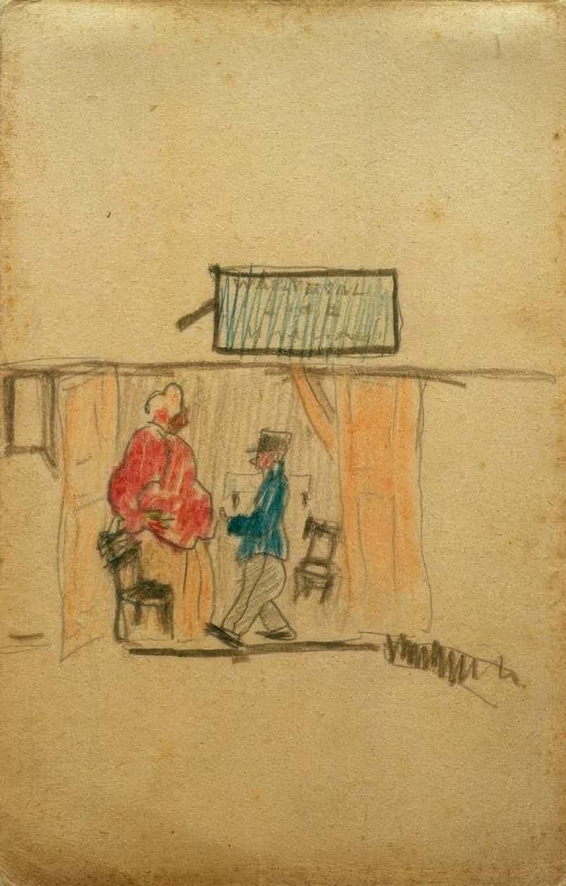 Sem título (Soldado na frente de Puffmutter) de Laszlo Moholy Nagy