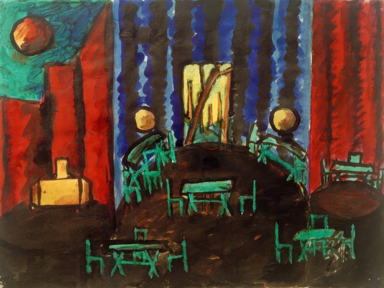 Hall com dois nichos de Laszlo Moholy Nagy