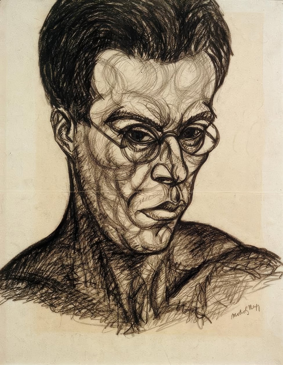 auto-retrato de Laszlo Moholy Nagy