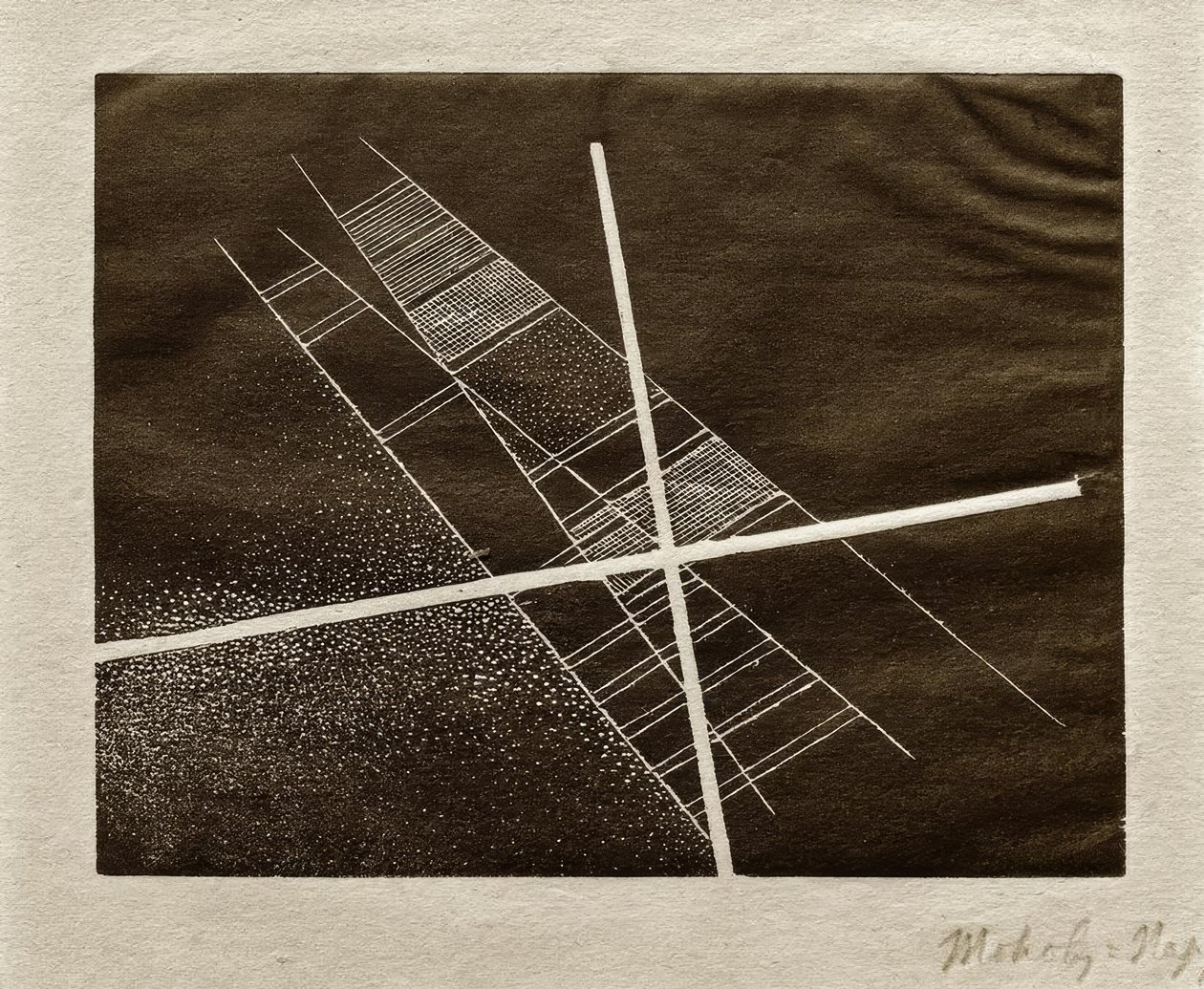 Intersecção de diagonais de Laszlo Moholy Nagy