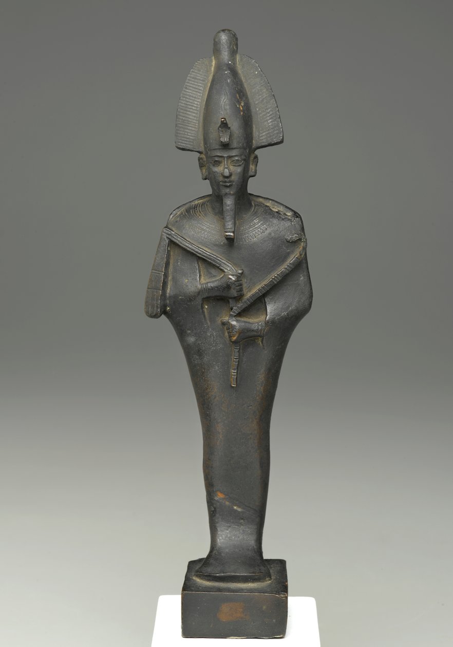 Figura mumiforme permanente de Osíris, 664-332 AC (bronze) de Late Period Egyptian