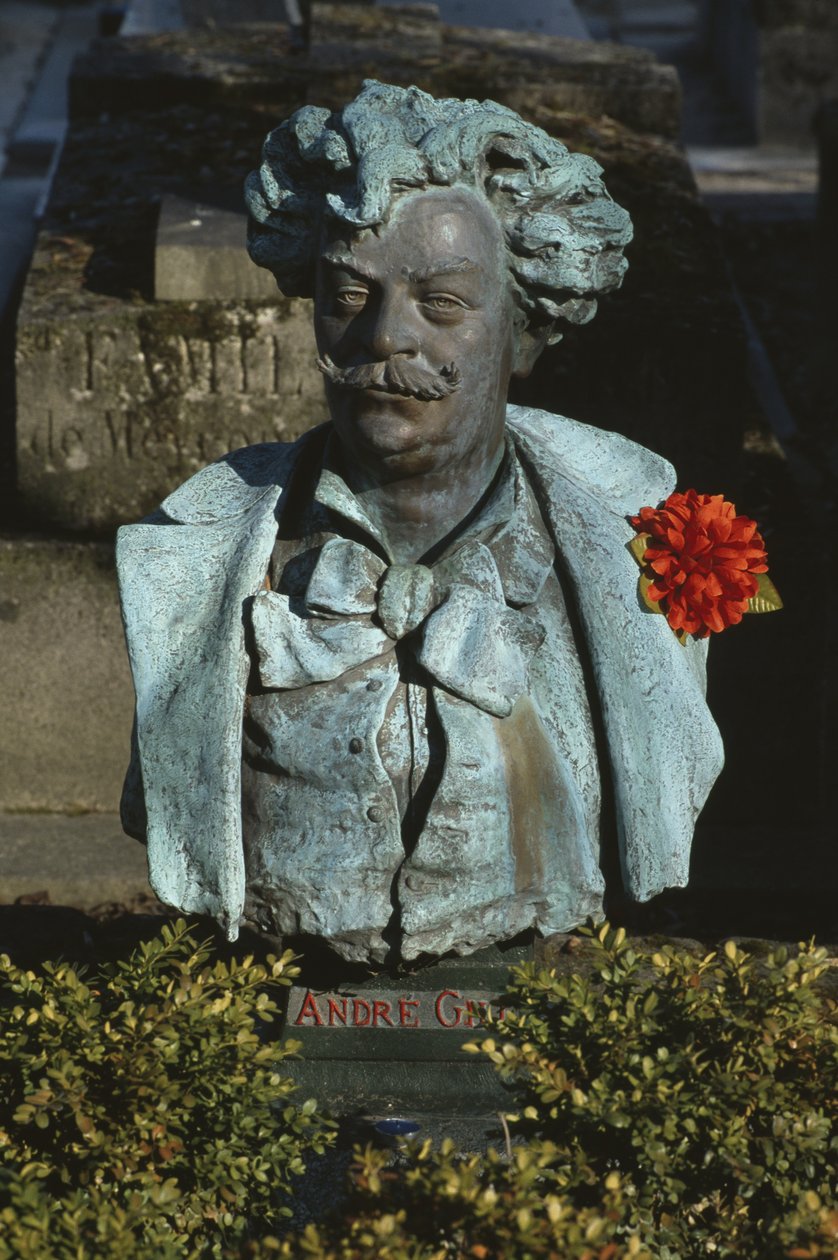 Busto de Andre Gill (bronze) de Laure Coutan