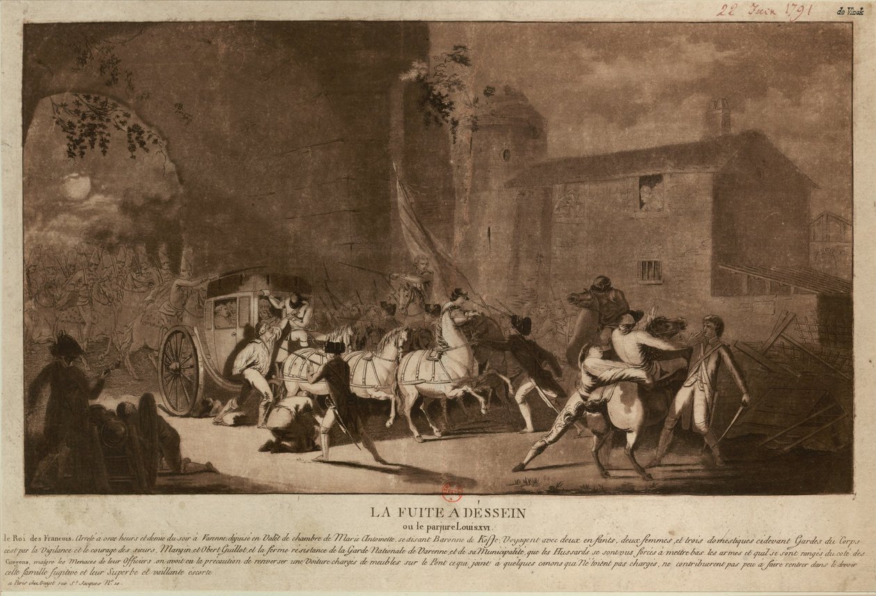 O Vôo para Varennes Vôo para Varennes, 1791. de Laurent Guyot