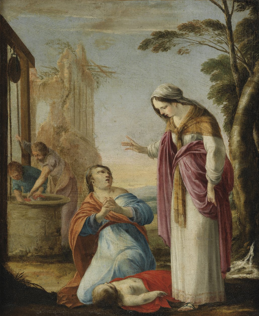 O Milagre de Santa Isabel da Turíngia de Laurent La Hyre de