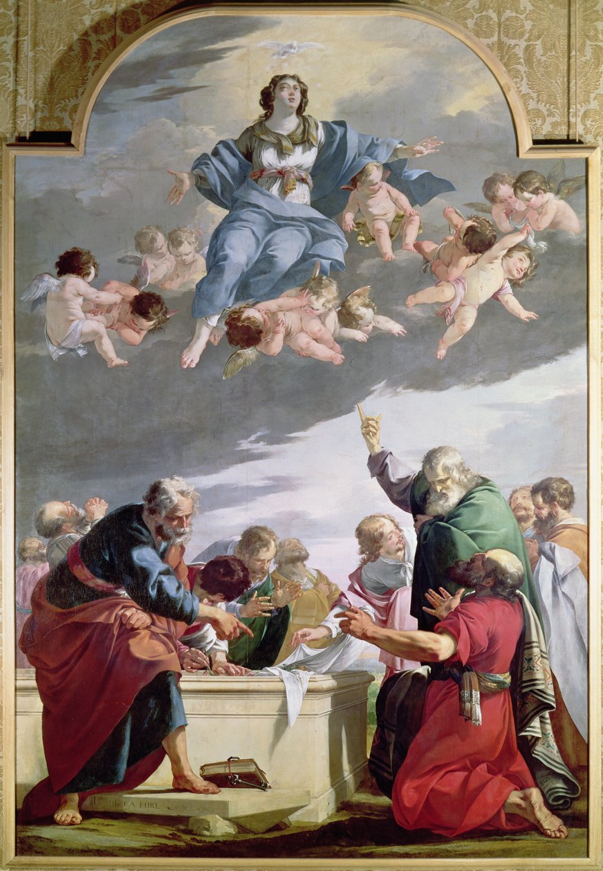 Assunção da Virgem, 1635 de Laurent de la Hyre