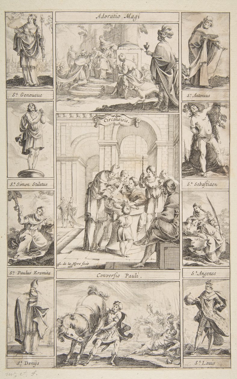 Circuncisão. de Laurent de la Hyre