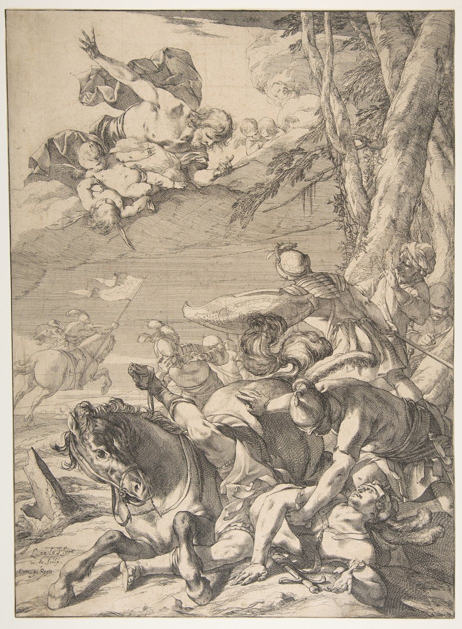 Conversão de São Paulo. de Laurent de la Hyre